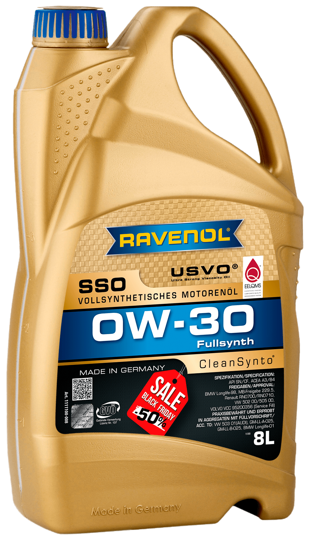 Моторно уље RAVENOL SSO 0W-30