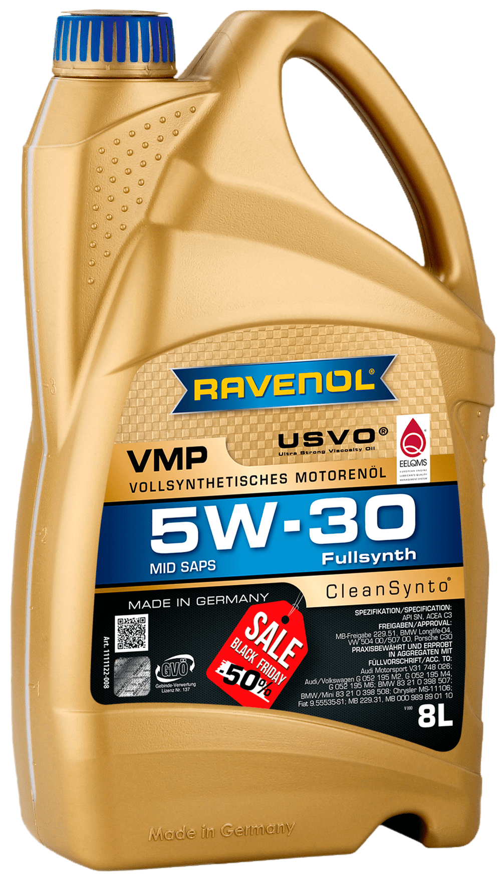 Моторно уље RAVENOL VMP 5W-30